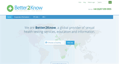 Desktop Screenshot of better2know.com