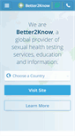 Mobile Screenshot of better2know.com