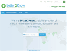 Tablet Screenshot of better2know.com