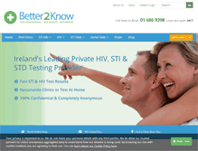 Tablet Screenshot of better2know.ie